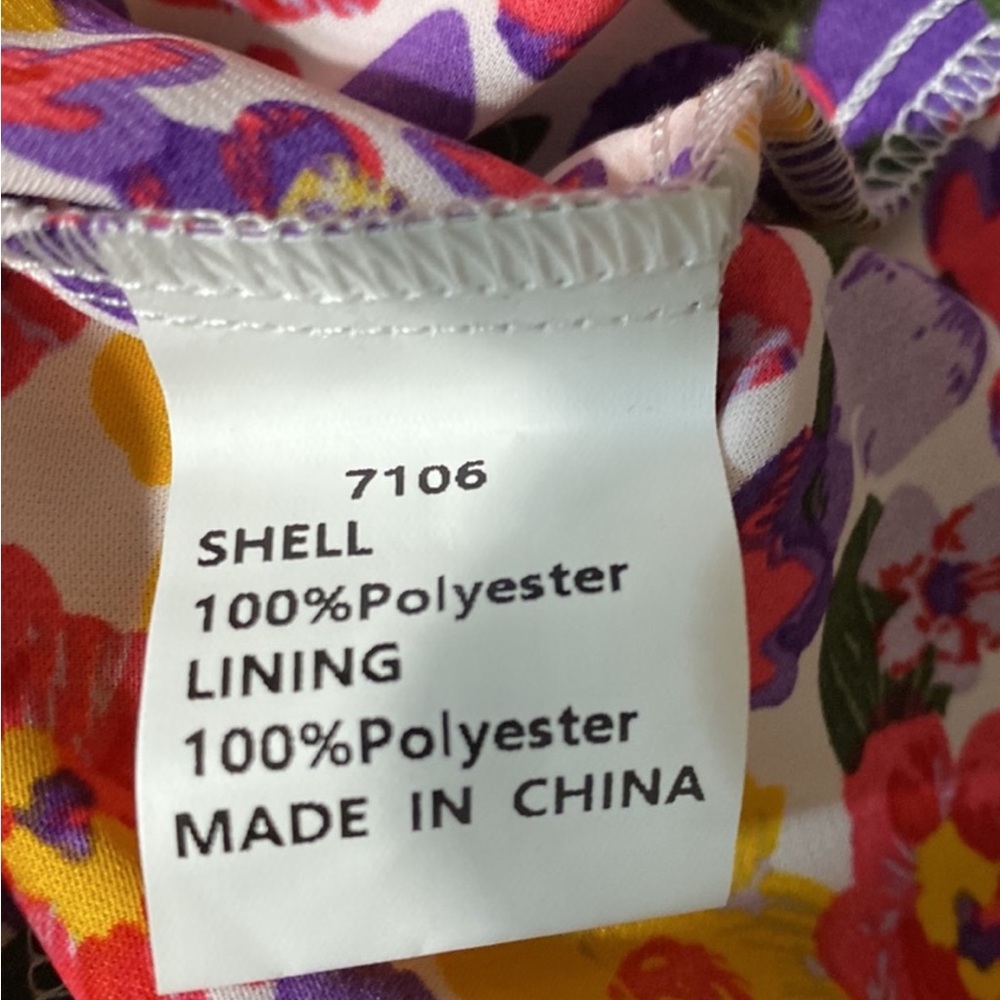 Floral One-Shoulder Dress - Picture 5 of 6